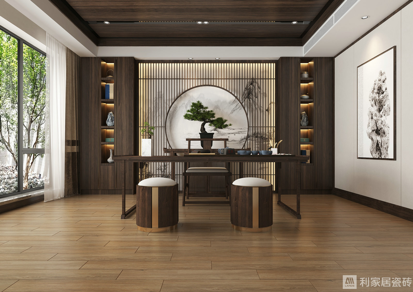 159FM210B 尚品瓷木效果圖